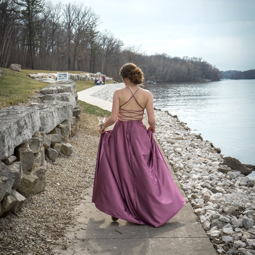 Prom Dress 
Dusty pink